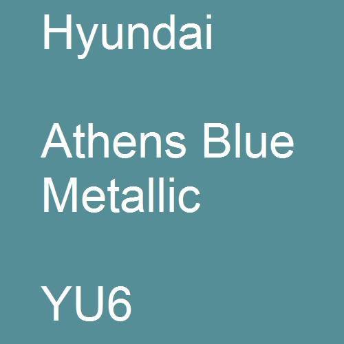 Hyundai, Athens Blue Metallic, YU6.